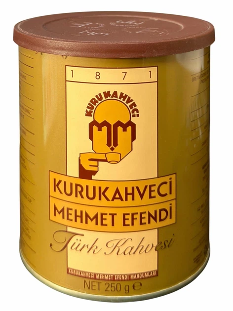 Кава мелена турецька Kurukahveci Mehmet Efendi 100% арабіка 250г (8690627023401) - Фото 1 Кава мелена турецька Kurukahveci Mehmet Efendi 100% арабіка 250г (8690627023401) - изображение 1