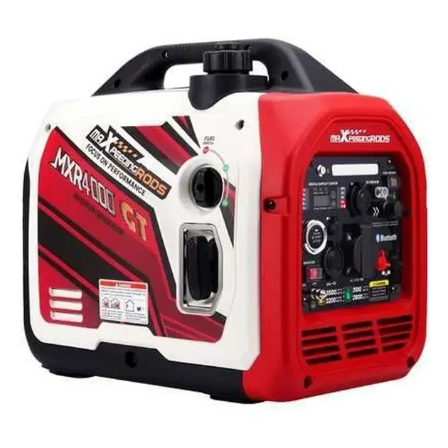 Інверторний газо-бензиновий генератор MaXpeedingRods MXR4000 GT 3.5 кВт/3.2 кВт, чиста синусоїда, запуск зі смартфона - изображение 2