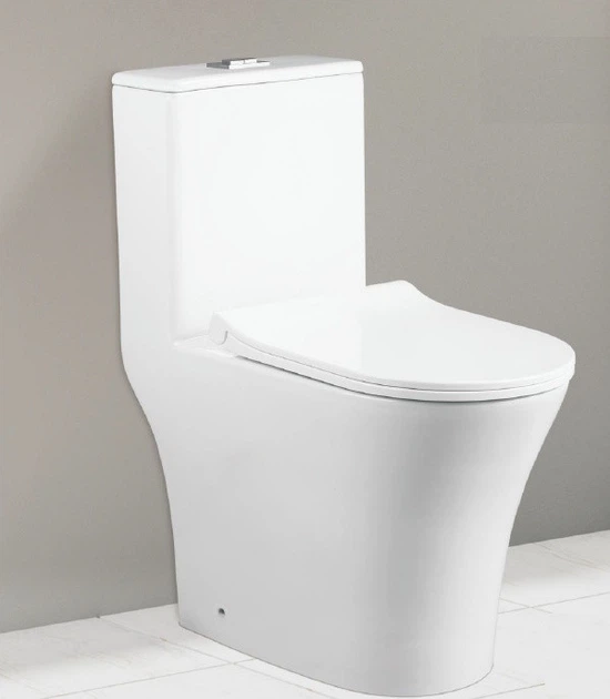 Унітаз моноблок підлоговий MIXXUS BEVEL-0408-T3 600x340x740mm система змиву TORNADO 3.0 (MI8484) - изображение 3