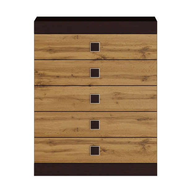Комод Эверест 2 Соната 80×38×100,5 см, 5 ящиков, ЛДСП - изображение 2