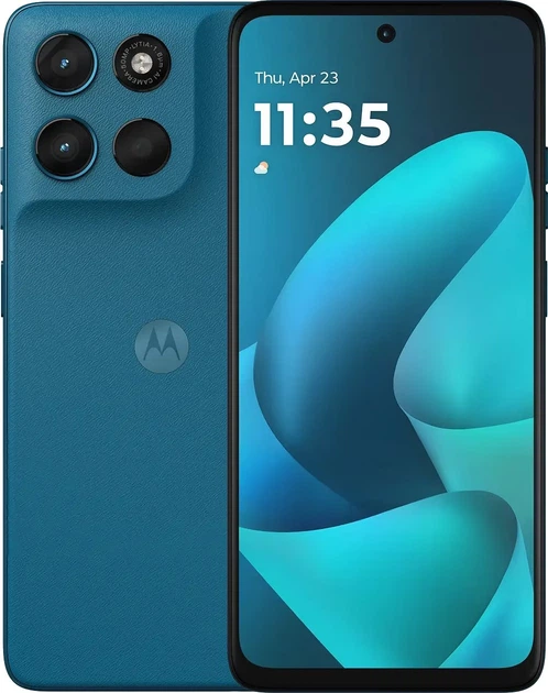 Мобільний телефон Motorola Moto G57 8/256GB PANTONE Corsair Green (PBAE0050IT) - Фото 1 Мобільний телефон Motorola Moto G57 8/256GB PANTONE Corsair Green (PBAE0050IT) - зображення 1