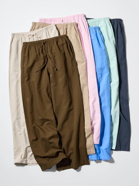 Брюки женские Uniqlo 95865816 XL Голубые (1163258952) - Фото 12 Брюки женские Uniqlo 95865816 XL Голубые (1163258952) - изображение 12