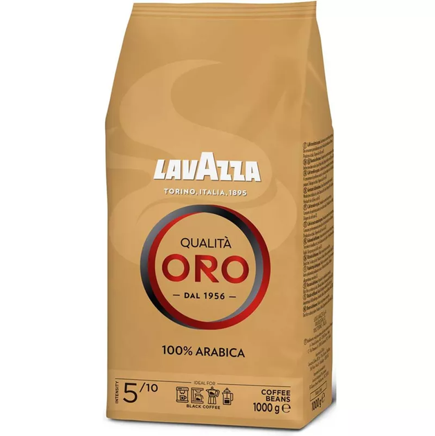 Кава в зернах Lavazza Qualita Oro, 1 кг. ( 16238 ) - Фото 1 Кава в зернах Lavazza Qualita Oro, 1 кг. ( 16238 ) - зображення 1