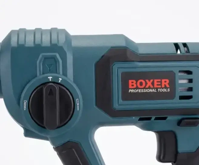 Перфоратор BOXER SR-146 аккумуляторный ударный SDS-plus для бетона дерева металла 20,4 В 1 Дж 2 батареи Li-Ion в кейсе - изображение 6
