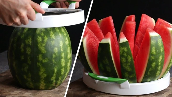 Круглий ніж для нарізання кавуна дині ананаса WATERMELON CUTTER Арбузорізка Динерізка ∙ - зображення 3