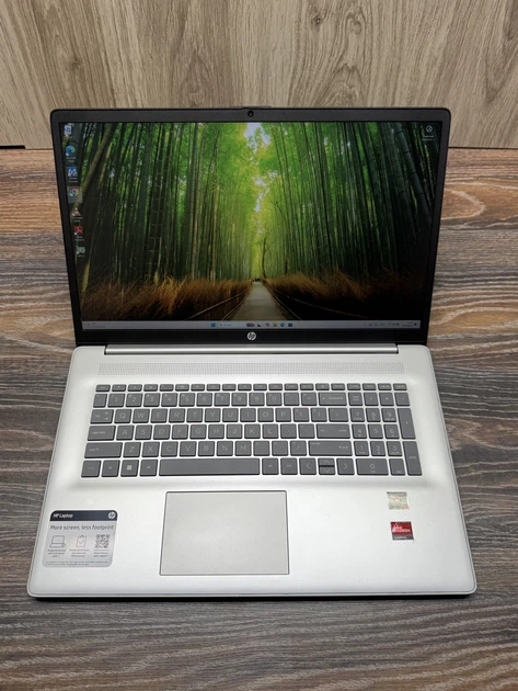 Ноутбук HP 17-CP3005DX - 17.3' FHD| AMD Ryzen 5 7430U| DDR4-16GB| SSD 480GB| AMD Vega 7 - Refurbished - изображение 5