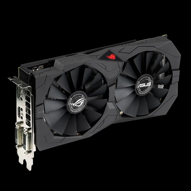 Відеокарта ASUS ROG Strix Radeon RX 570 OC 8GB GDDR5 б/у - зображення 4