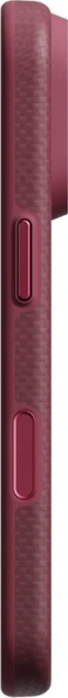 Etui na smartfon Apple iPhone 18 Pro/17 Pro Pitaka Summa Case MagSafe Burgundy (KI1805SP) - obraz 5