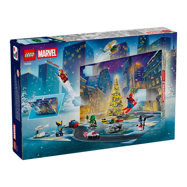 Конструктор LEGO Marvel Адвент-календарь 2026 317 деталей (76340) - Фото 3 Конструктор LEGO Marvel Адвент-календарь 2026 317 деталей (76340) - изображение 3