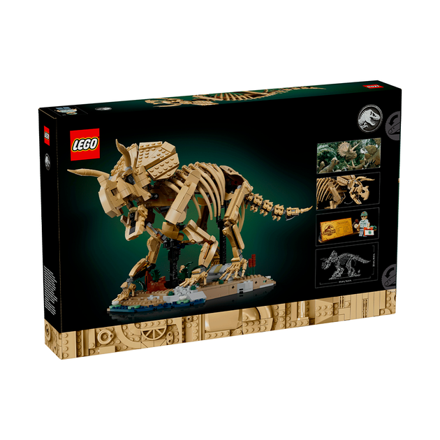 Конструктор LEGO Jurassic World Окаменелости динозавров: трицератопс 1154 детали (77985) - изображение 3