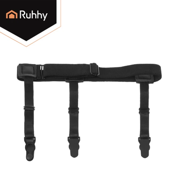 Підтяжки для сорочки чоловічі Ruhhy Black (5900779962316) - зображення 5
