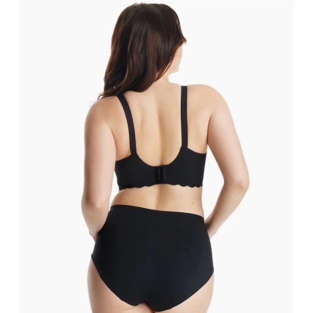 Бюстгальтер для кормления Momcozy YN46 Floral Support бесшовный размер S Black (0810123507528) - изображение 3