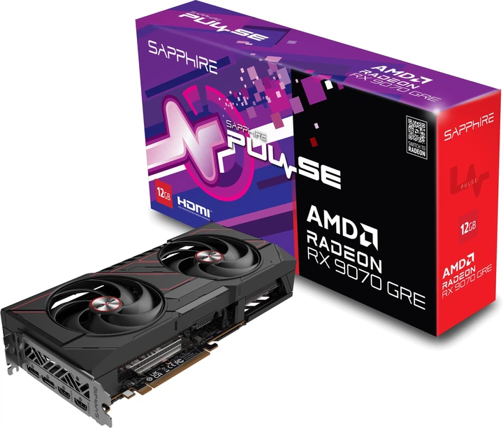 Видеокарта SAPPHIRE AMD Radeon RX 9070 12GB GRE PULSE GAMING OC (11354-01-20G) (GDDR6, 192 bit, PCI-E v5.0 x16) - изображение 6