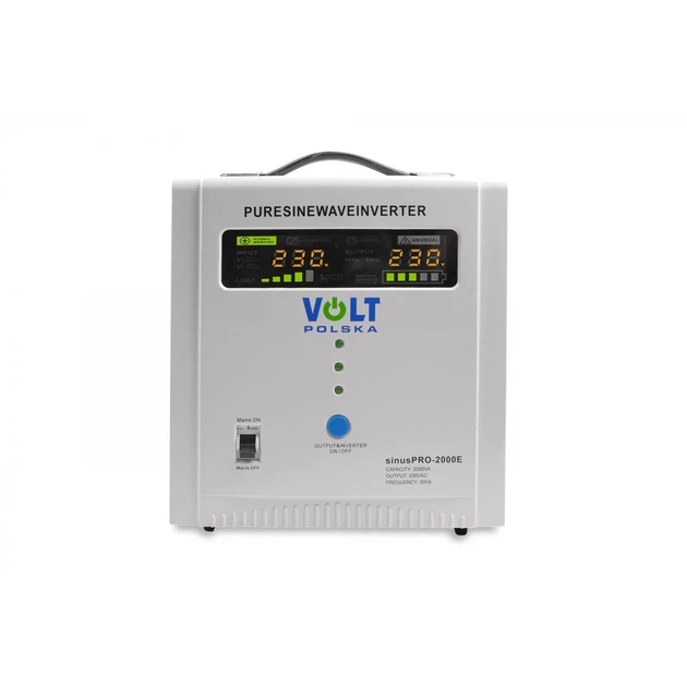 Джерело безперебійного живлення Volt Polska SINUS PRO 2000 E 12/230V 3SP092012E - Фото 2 Джерело безперебійного живлення Volt Polska SINUS PRO 2000 E 12/230V 3SP092012E - изображение 2