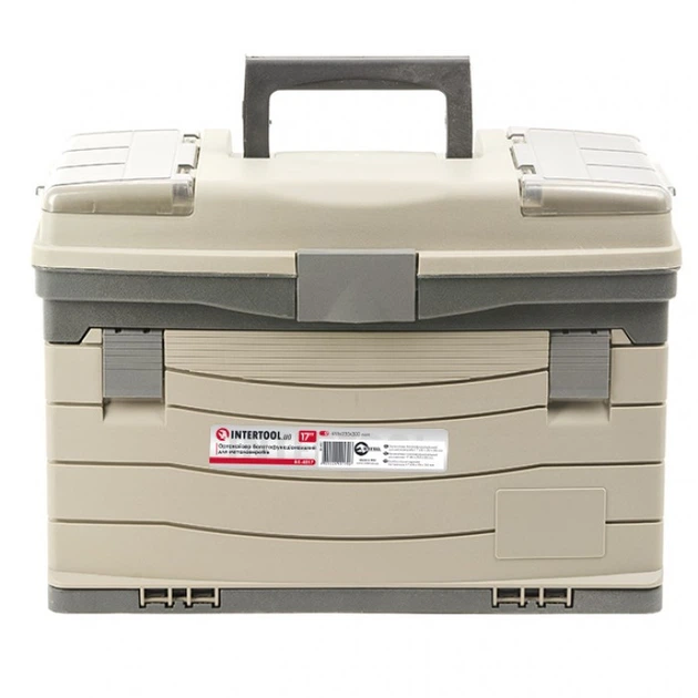 Органайзер многофункциональный для метизов 17" 435*235*300 мм INTERTOOL BX-4017 - Фото 5 Органайзер многофункциональный для метизов 17" 435*235*300 мм INTERTOOL BX-4017 - изображение 5