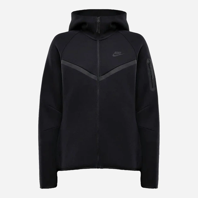 Спортивный костюм женский Nike W Nsw Tch Flc Wr Fz Hdy 2 + W Nsw Tch Flc Mr Jgger 2 HV6747-010&HV6779-010 M Черный (9817019283815) - изображение 6