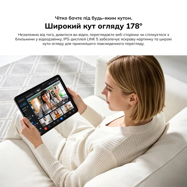 Планшет Blackview LINK 5 SET Wi-Fi 8/128GB Sunset Orange (BVLINK5_8SO) - Фото 10 Планшет Blackview LINK 5 SET Wi-Fi 8/128GB Sunset Orange (BVLINK5_8SO) - изображение 10