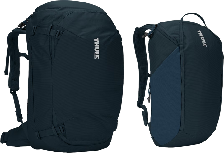 Рюкзак Thule Landmark Travel Pack 60 л TLPF-260 Woman Darkest Blue (7121894) (85854258524) - Фото 4 Рюкзак Thule Landmark Travel Pack 60 л TLPF-260 Woman Darkest Blue (7121894) (85854258524) - зображення 4