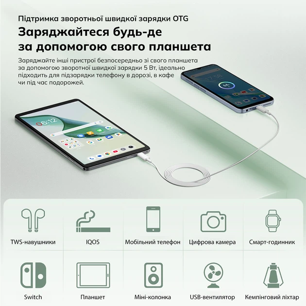 Планшет Blackview ZENO 2 LTE 4/128GB Glacier Blue (BVZENO2_GB) - изображение 11