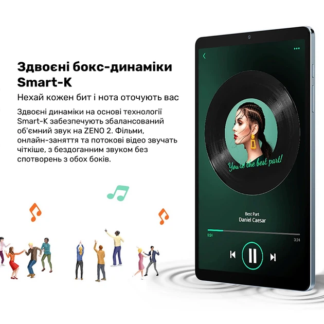 Планшет Blackview ZENO 2 LTE 4/128GB Glacier Blue (BVZENO2_GB) - изображение 13