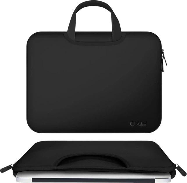 Torba na laptopa Tech-Protect Neopren Bag 15-16" Black (5906302371440) - obraz 5