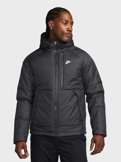 Куртка зимова чоловіча Nike M Nsw Tf Rpl Legacy Hd Jkt DX2038-070 S Чорна (196149681610) - Фото 1 Куртка зимова чоловіча Nike M Nsw Tf Rpl Legacy Hd Jkt DX2038-070 S Чорна (196149681610) - зображення 1