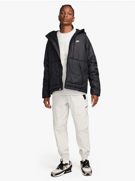 Куртка зимова чоловіча Nike M Nsw Tf Rpl Legacy Hd Jkt DX2038-010 S Чорна (196975856121) - зображення 3