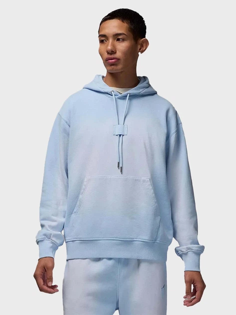 Спортивный костюм мужской Nike M J Flt Wash Flc Po + M J Flt Wash Flc Pant FV7249-407&FV7253-407 L Голубой (3092392299302) - изображение 2