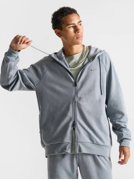Спортивный костюм мужской Nike M Nk Df Uv Primary Fz Hoodie + M Nk Df Uv Primary Jogger Pant FZ0967-065&FZ0975-065 S Серый (7147678637263) - изображение 6