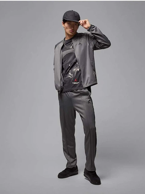 Спортивная кофта мужская Jordan M J Brk Track Suit Jkt HF9339-034 M Темно-серая (198485190191) - изображение 7