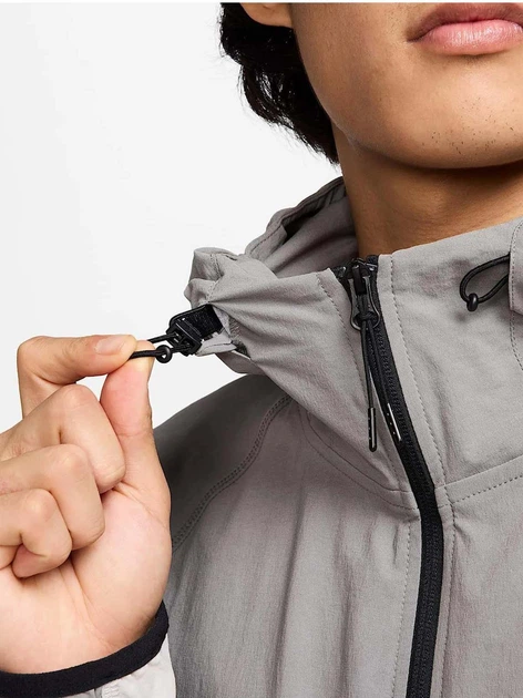 Спортивна чоловіча кофта Nike Tech Woven Grey HM7151-014 XL Різнокольорова (197599175988) - зображення 4