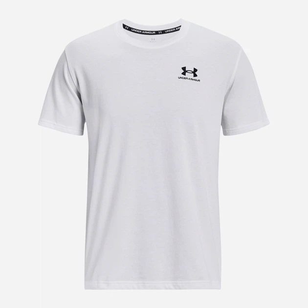 Футболка длинная мужская Under Armour Ua M Logo Emb Heavyweight Ss 1373997-100 M Белая (196040984643) - Фото 4 Футболка длинная мужская Under Armour Ua M Logo Emb Heavyweight Ss 1373997-100 M Белая (196040984643) - изображение 4