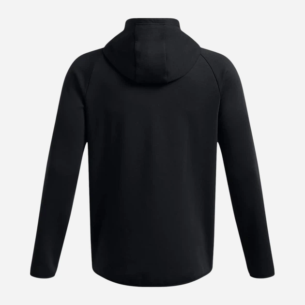 Спортивная кофта флисова утепленная мужская Under Armour Ua Unstoppable Flc Fz Hd Eu 1389352-001 S Черная (197778116313) - изображение 5