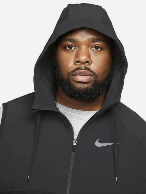Теплий жилет чоловічий Nike M Nk Tf Fz Vst Winterized DD2132-010 S Чорний (195243258292) - зображення 4