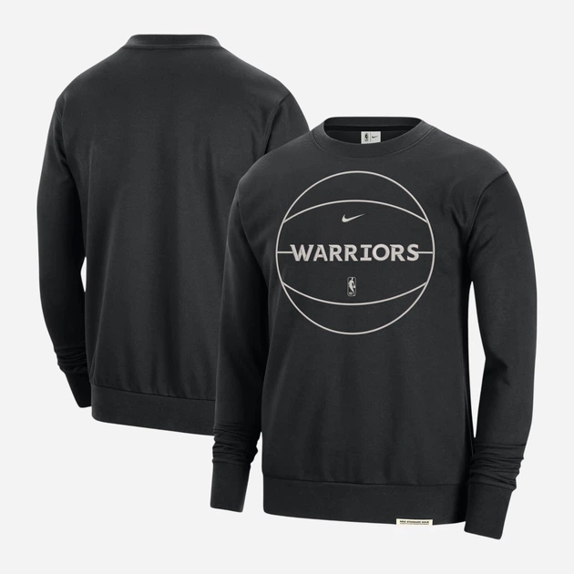 Свитшот мужской Nike Golden State Warriors Standard Issue FB3761-010 XL Черный (196607997574) - изображение 3