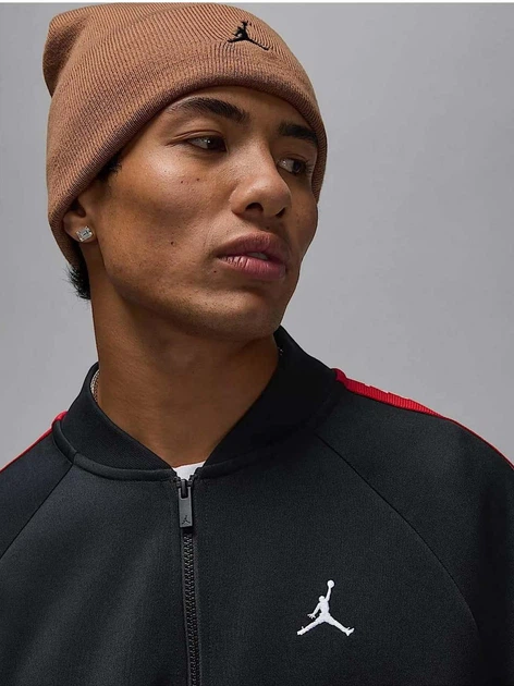 Спортивная кофта мужская Jordan M J Brk Track Suit Jkt HF9339-011 L Черная с красным (198485238367) - изображение 3