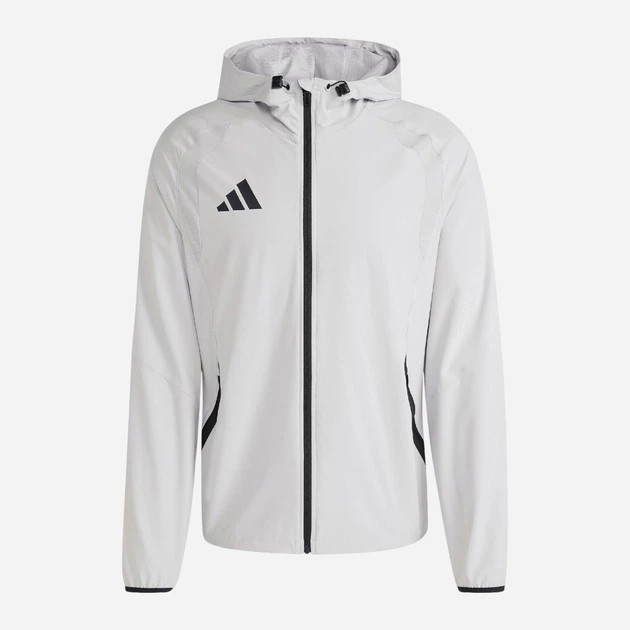 Спортивная ветровка мужская Adidas Tiro Travel Woven Windbreaker KD3336 L Белая (4068821647589) - Фото 4 Спортивная ветровка мужская Adidas Tiro Travel Woven Windbreaker KD3336 L Белая (4068821647589) - изображение 4