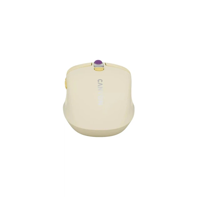 Мишка Canyon MW-26 LCD Silent Wireless/Bluetooth Yellow (CNS-CMSW26Y) - зображення 8