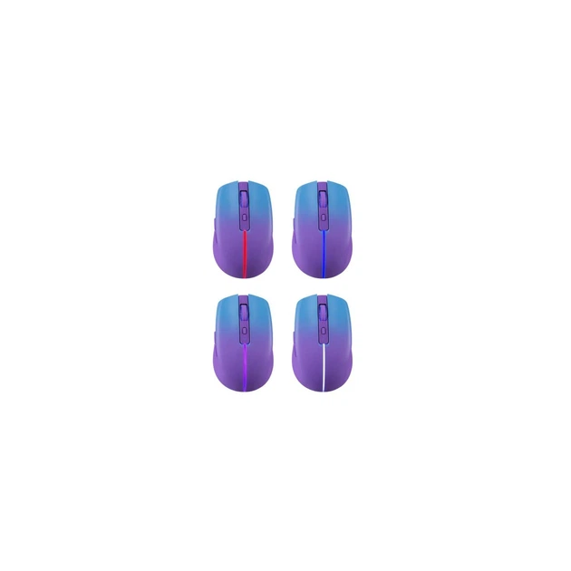 Мишка Defender Mystery MM301 LED Wireless/Bluetooth Violet (52301) - зображення 8