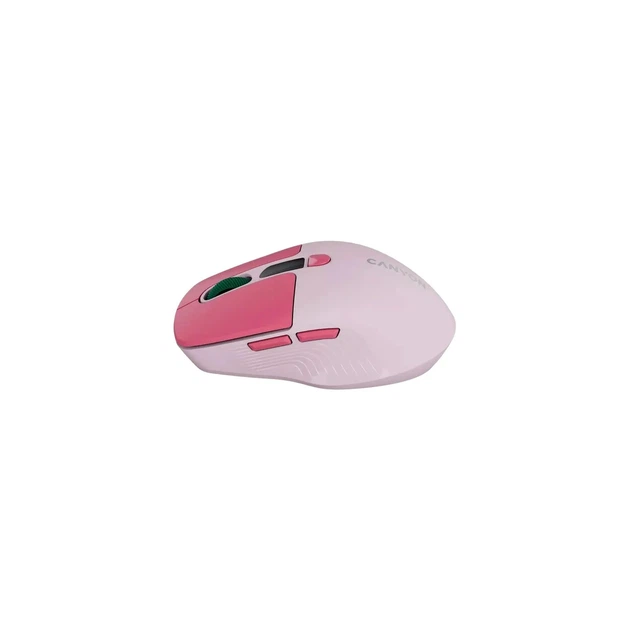 Мишка Canyon MW-26 LCD Silent Wireless/Bluetooth Pink (CNS-CMSW26P) - Фото 3 Мишка Canyon MW-26 LCD Silent Wireless/Bluetooth Pink (CNS-CMSW26P) - изображение 3