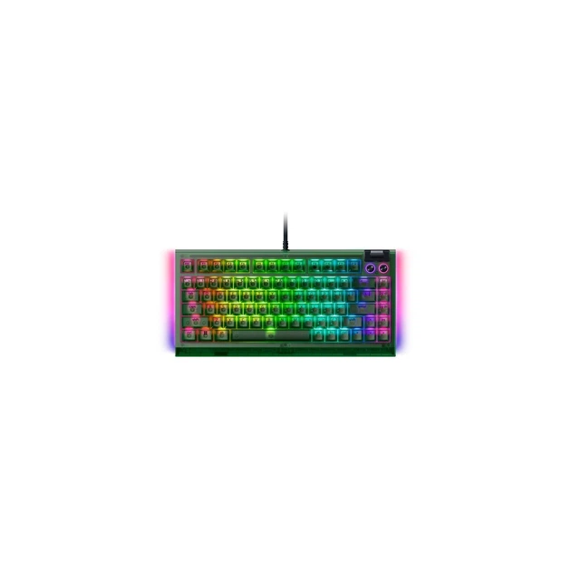 Клавіатура Razer BlackWidow V4 75% USB UA Phantom Green (RZ03-05003300-R3M1) - Фото 3 Клавіатура Razer BlackWidow V4 75% USB UA Phantom Green (RZ03-05003300-R3M1) - изображение 3