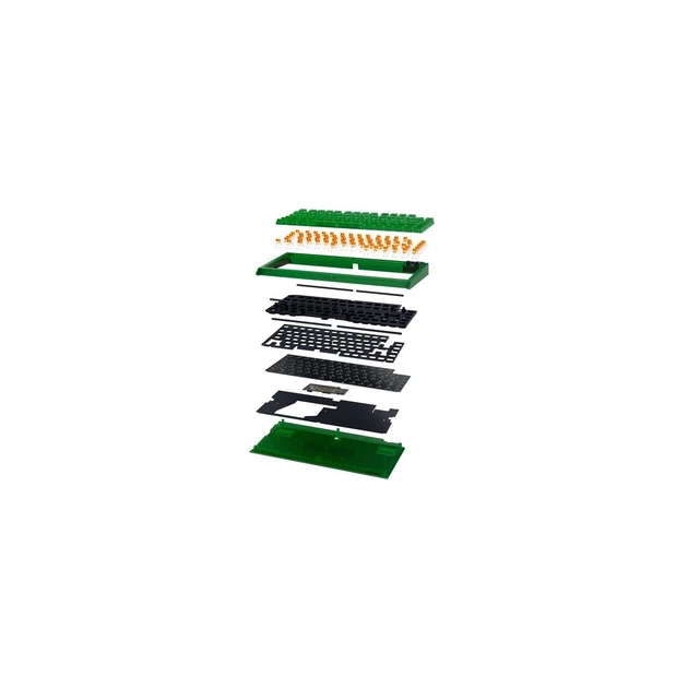 Клавіатура Razer BlackWidow V4 75% USB UA Phantom Green (RZ03-05003300-R3M1) - Фото 5 Клавіатура Razer BlackWidow V4 75% USB UA Phantom Green (RZ03-05003300-R3M1) - изображение 5