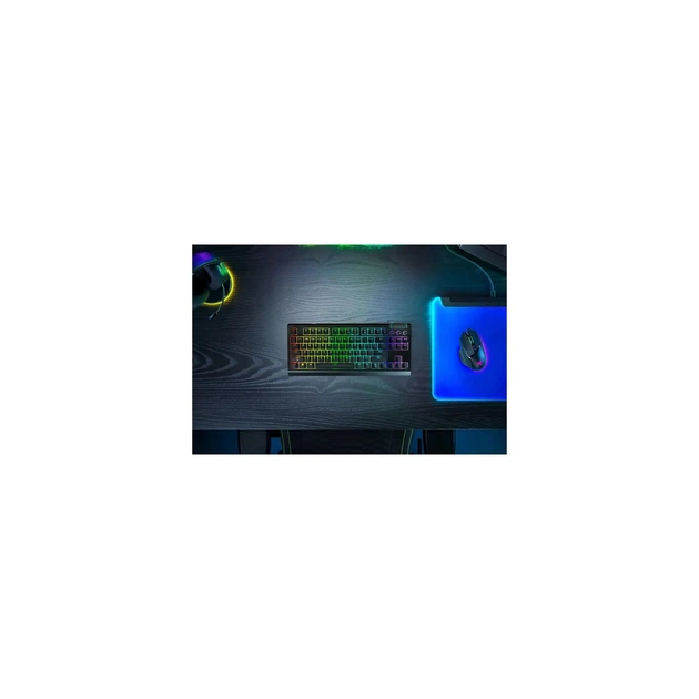 Клавіатура Razer BlackWidow V4 TKL Hyperspeed RGB Wireless/Bluetooth/USB UA Black (RZ03-05480100-R3M1) - Фото 10 Клавіатура Razer BlackWidow V4 TKL Hyperspeed RGB Wireless/Bluetooth/USB UA Black (RZ03-05480100-R3M1) - изображение 10