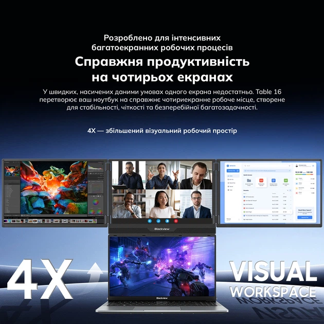 Монітор 15.3" Blackview Table 16 (BVTABLE16) - зображення 8
