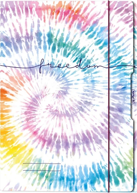 Teczka tekturowa na gumkę A3 Herlitz Batik Freedom (4008110366395) - Zdjęcie 1 Teczka tekturowa na gumkę A3 Herlitz Batik Freedom (4008110366395) - obraz 1