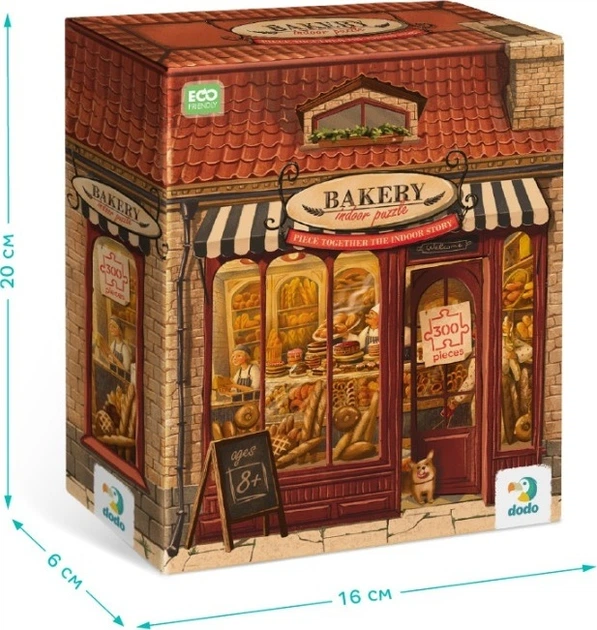 Puzzle DoDo Piekarnia 39x28 (4820198241070) - Zdjęcie 2 Puzzle DoDo Piekarnia 39x28 (4820198241070) - obraz 2