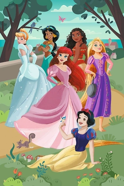 Пазл Trefl Premium Plus Kids Disney Princess Enchanted Party 160 елементів (5900511154382) - зображення 2