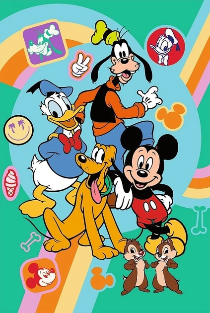 Пазл Trefl Premium Plus Kids Disney Mickey Mouse and Friends Mouse Hour 160 елементів (5900511154405) - зображення 2