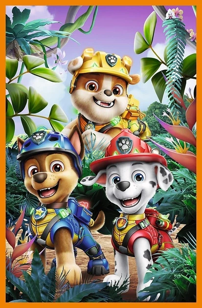 Puzzle Trefl Paw Patrol: The Dino Movie 2026 The Dino Heroes 3x80 elementów (5900511349054) - obraz 3