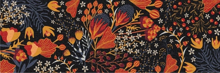 Puzzle trójwarstwowe panoramiczne Interdruk Flowers 2 32x96 cm 1000 szt. (5902277326270) - obraz 2